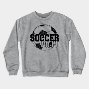 Soccer Mom Sports Design © GraphicLoveShop Crewneck Sweatshirt